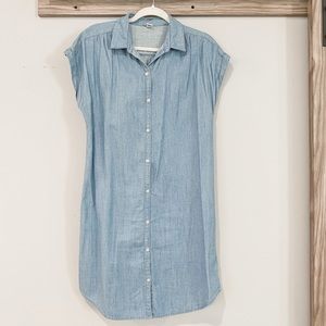 Chambray Shirt Dress